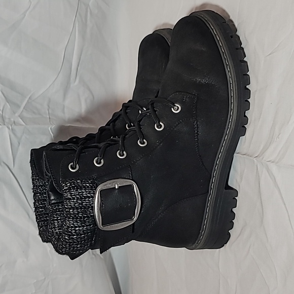 CLIFFS BY WHITE MOUNTAIN Mentor Block Heeled Lace-Up Ankle Bootie Size 7 Women's - Picture 5 of 14